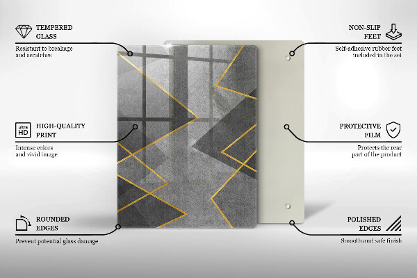 Protège plaque de cuisson Formes pointues