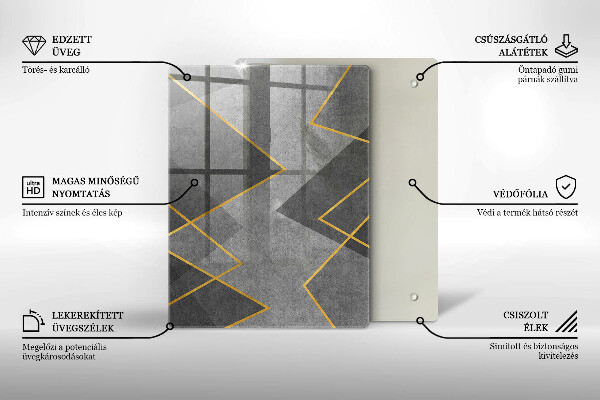 Protège plaque de cuisson Formes pointues