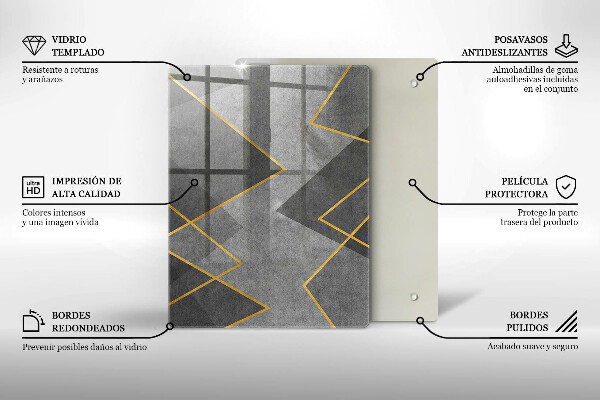 Protège plaque de cuisson Formes pointues