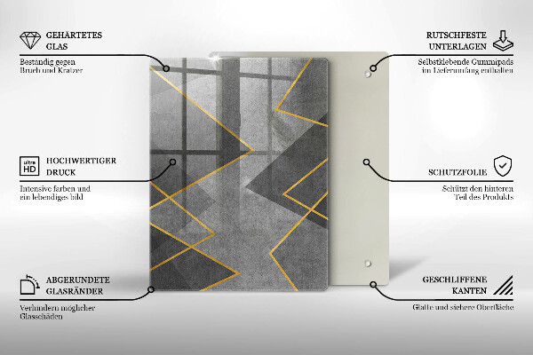 Protège plaque de cuisson Formes pointues
