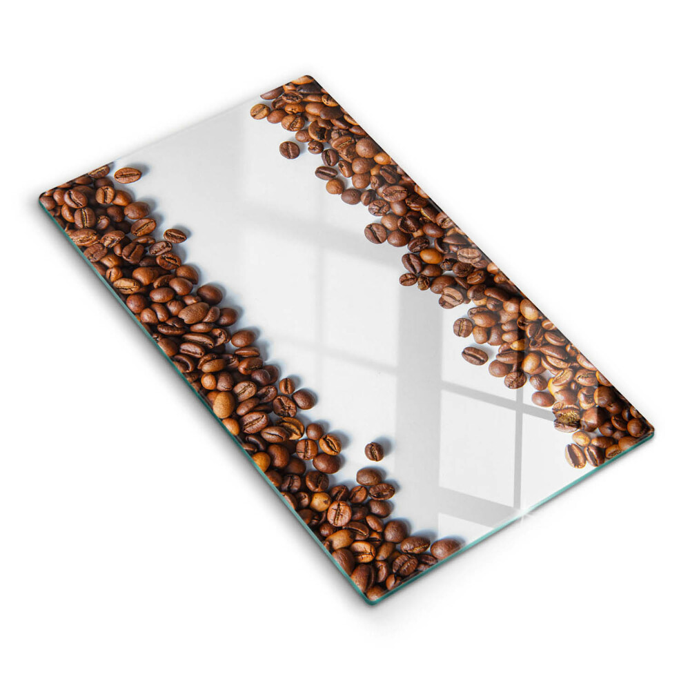 Protège plaque de cuisson Grains de café