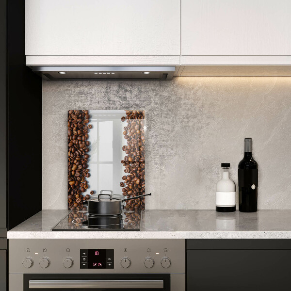 Protège plaque de cuisson Grains de café