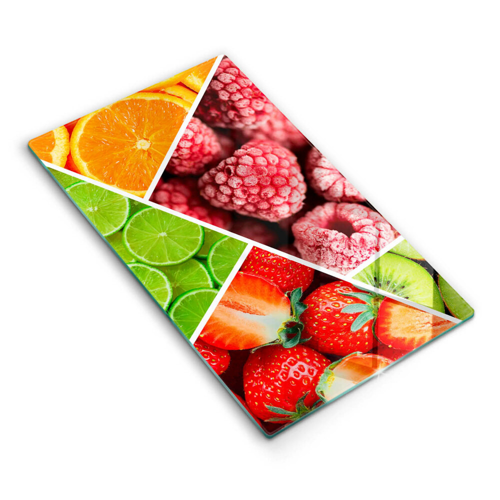 Protège plaque de cuisson Fruits colorés
