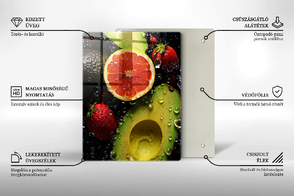 Protège plaque de cuisson Fruits et légumes