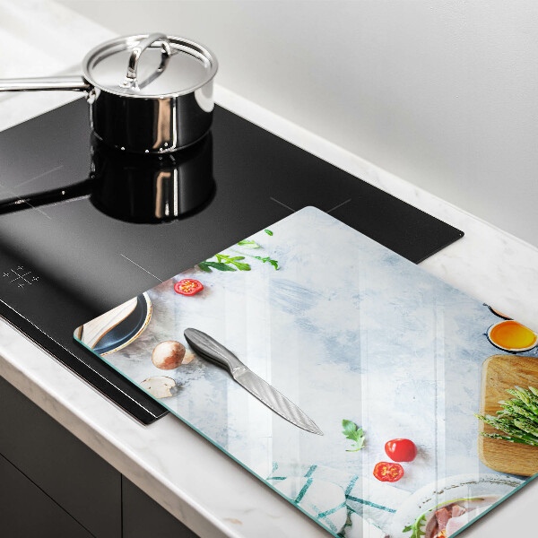 Protège plaque de cuisson Ingrédients en cuisine