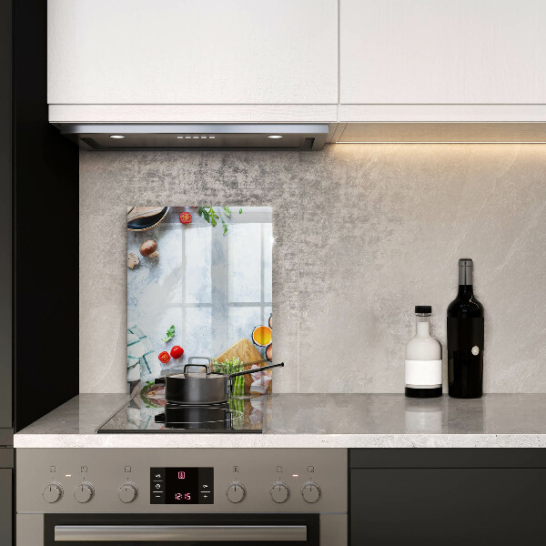 Protège plaque de cuisson Ingrédients en cuisine