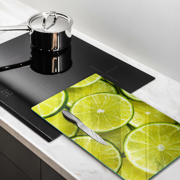 Protège plaque de cuisson Tranches de citron vert