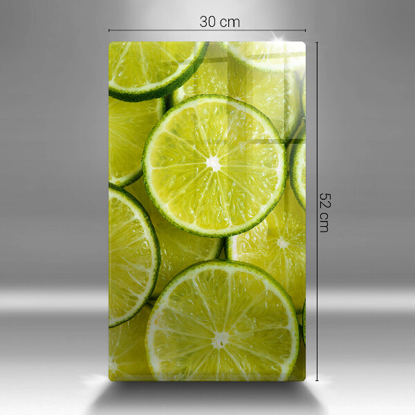 Protège plaque de cuisson Tranches de citron vert