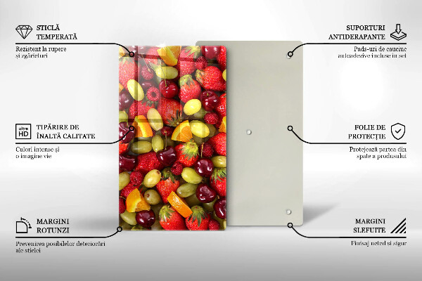 Protège plaque de cuisson Fruits d'été