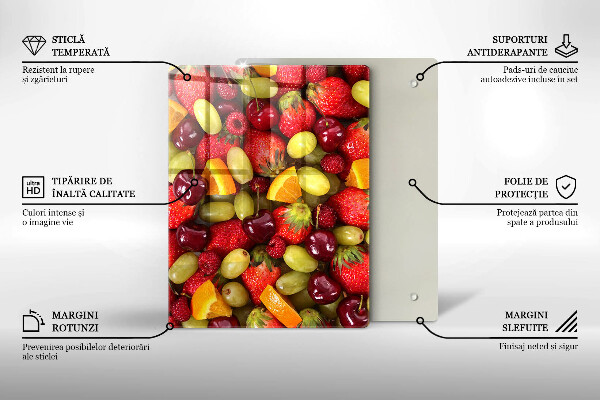 Protège plaque de cuisson Fruits d'été