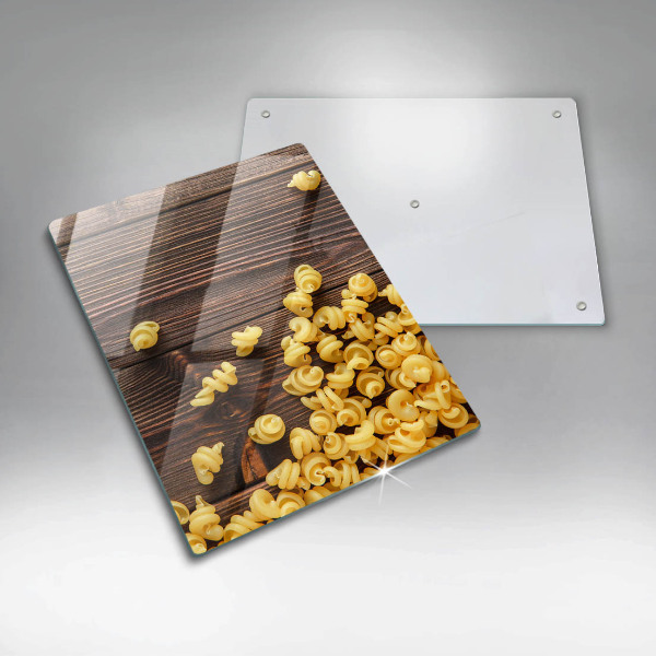 Protège plaque de cuisson Des pâtes sur la table