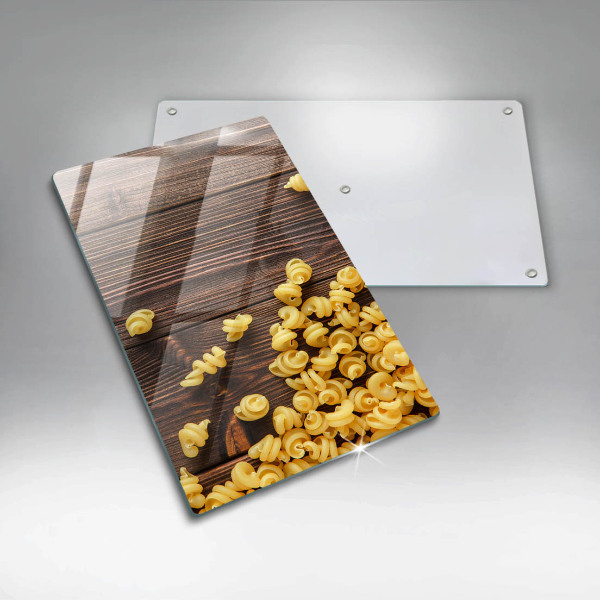 Protège plaque de cuisson Des pâtes sur la table