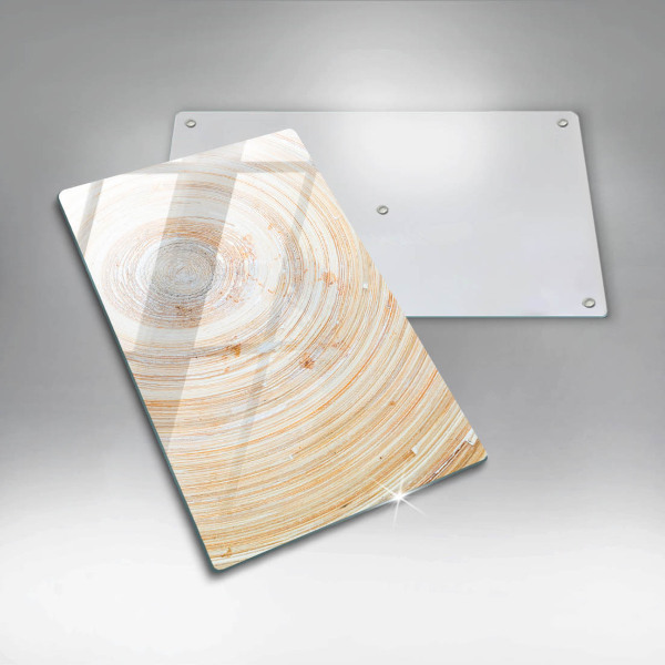 Protège plaque de cuisson Texture du bois