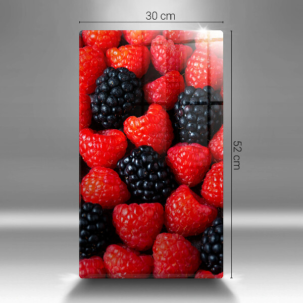 Protège plaque de cuisson Framboises et mûres