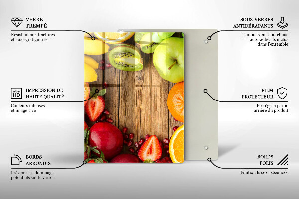 Protège plaque de cuisson Fruit frais