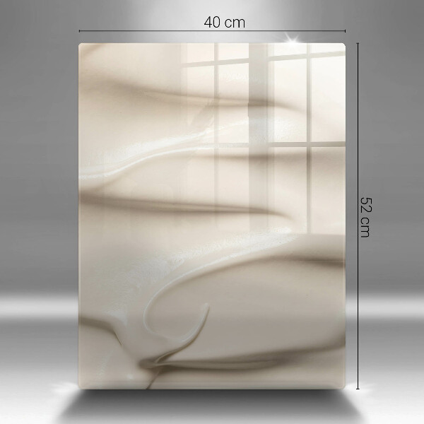 Protège plaque de cuisson Glace crémeuse