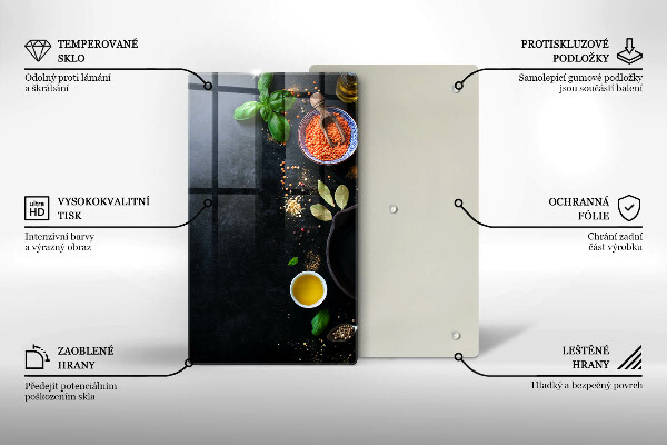 Protège plaque de cuisson Bols d'épices