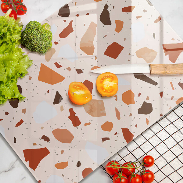 Protège plaque de cuisson Grès décoratif