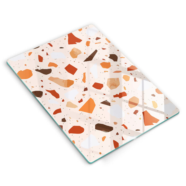 Protège plaque de cuisson Grès décoratif