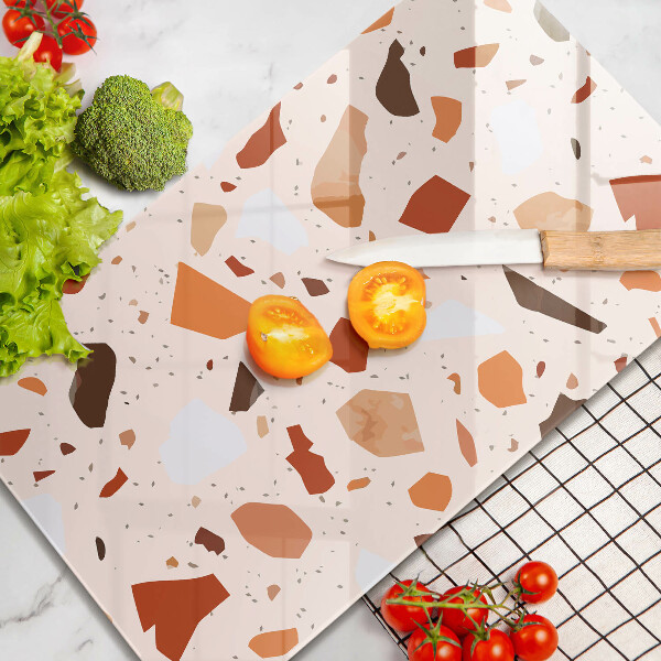 Protège plaque de cuisson Grès décoratif