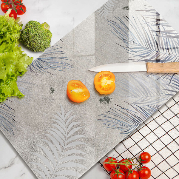 Protège plaque de cuisson Feuilles subtiles