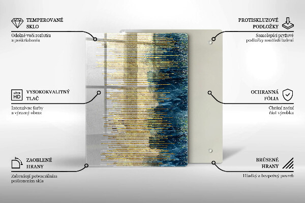Protège plaque de cuisson Abstraction du concepteur