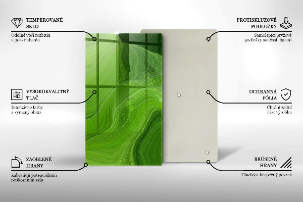 Protège plaque de cuisson Texture abstraite