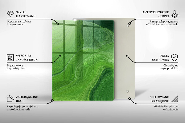 Protège plaque de cuisson Texture abstraite