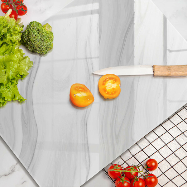 Protège plaque de cuisson Marbre délicat