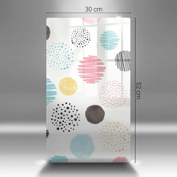 Protège plaque de cuisson Formes peintes