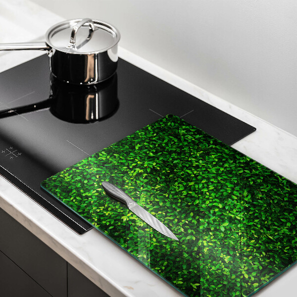 Protège plaque de cuisson Plante à petites feuilles