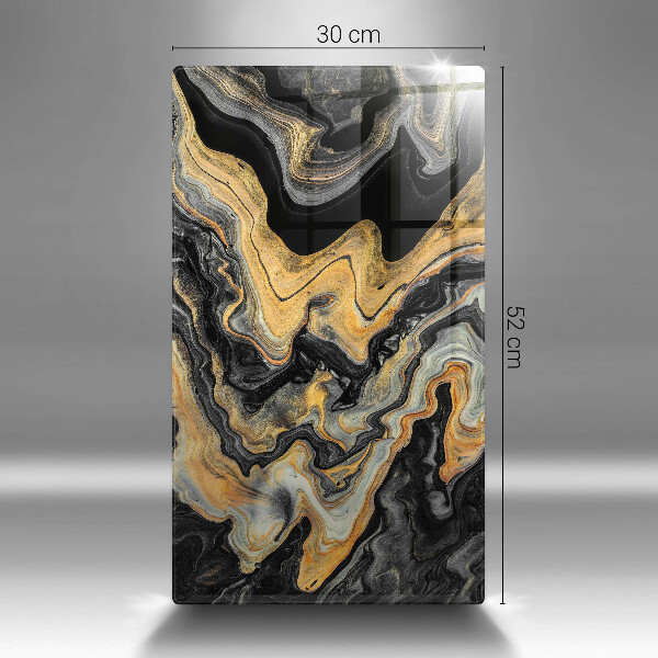 Protège plaque de cuisson Structure abstraite