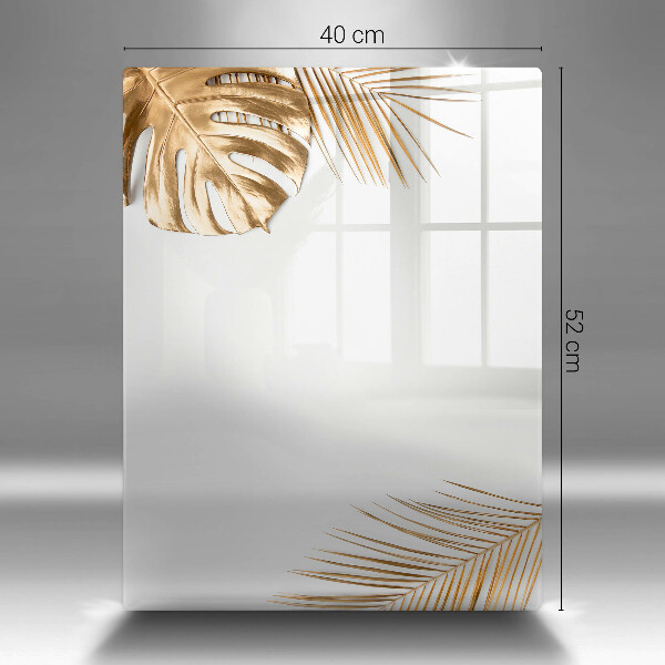 Protège plaque de cuisson feuilles d'or