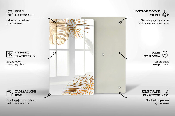 Protège plaque de cuisson feuilles d'or