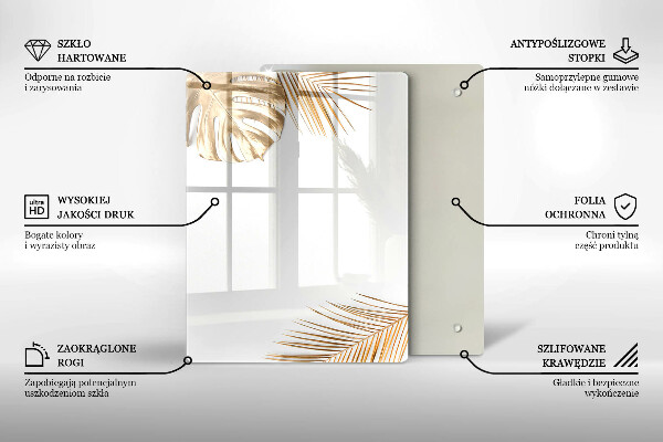 Protège plaque de cuisson feuilles d'or