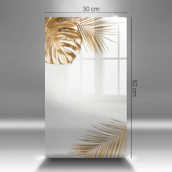 Protège plaque de cuisson feuilles d'or