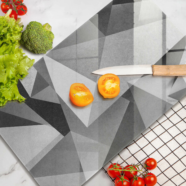 Protège plaque de cuisson Abstraction concrète et nette