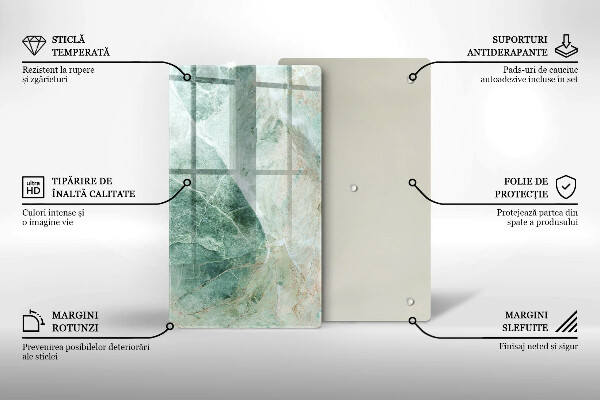 Protège plaque de cuisson Structure en pierre