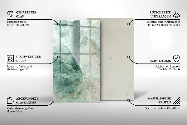 Protège plaque de cuisson Structure en pierre