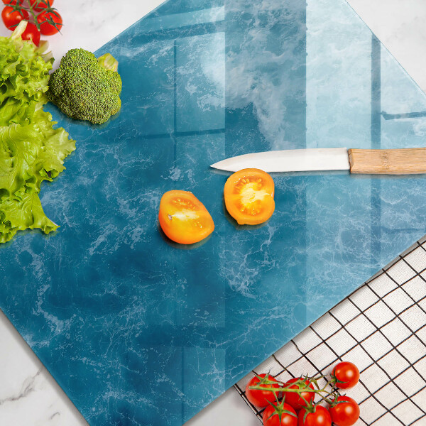 Protège plaque de cuisson L'eau bleue