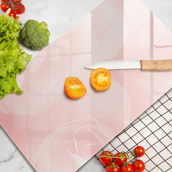 Protège plaque de cuisson Fond de roses pastel