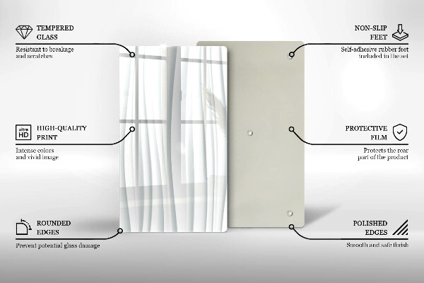 Protège plaque de cuisson Structure moderne