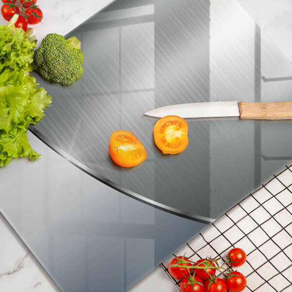 Protège plaque de cuisson Modèle d'abstraction en métal