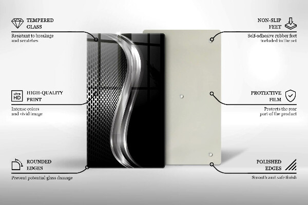 Protège plaque de cuisson Structure métallique