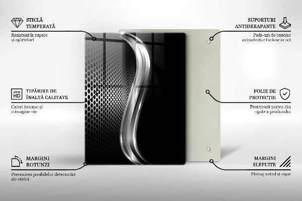 Protège plaque de cuisson Structure métallique