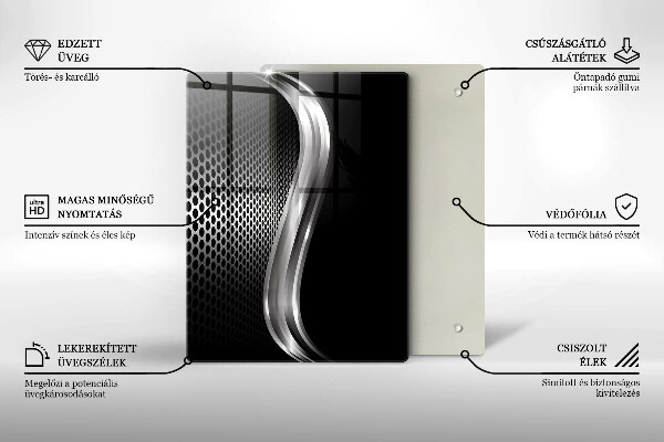 Protège plaque de cuisson Structure métallique