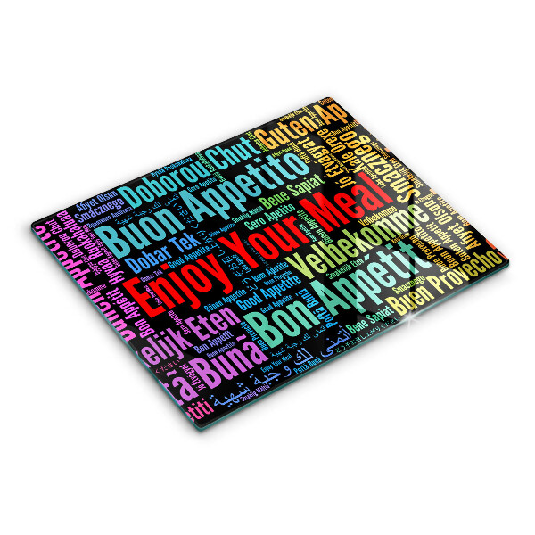 Protection plaque induction Sous-titres Bon appétit langues