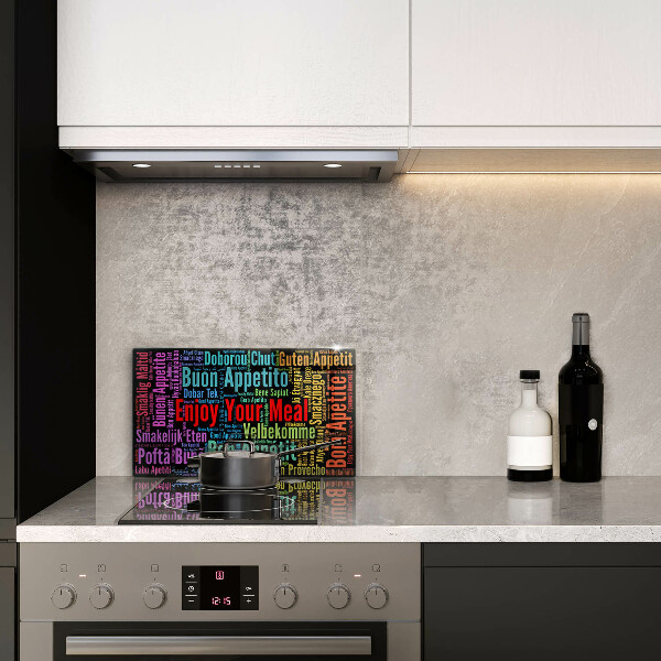 Protection plaque induction Sous-titres Bon appétit langues