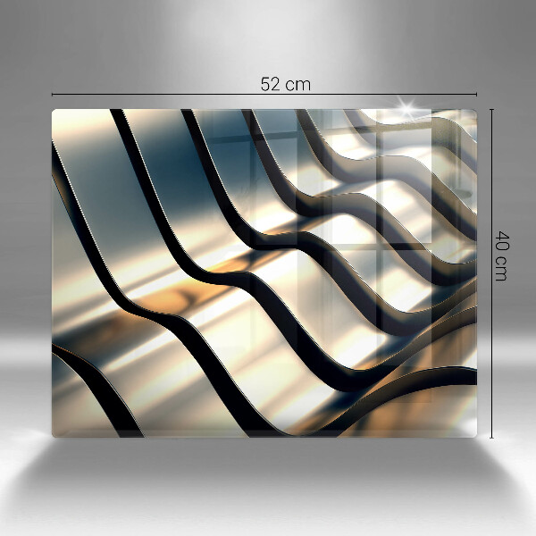 Protection plaque induction Formes métalliques 3D