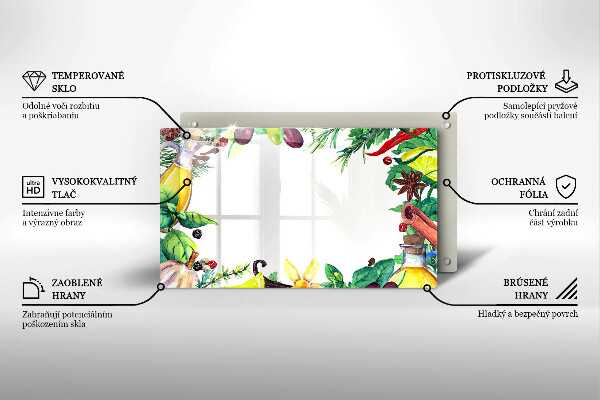 Protection plaque induction Nourriture peinte